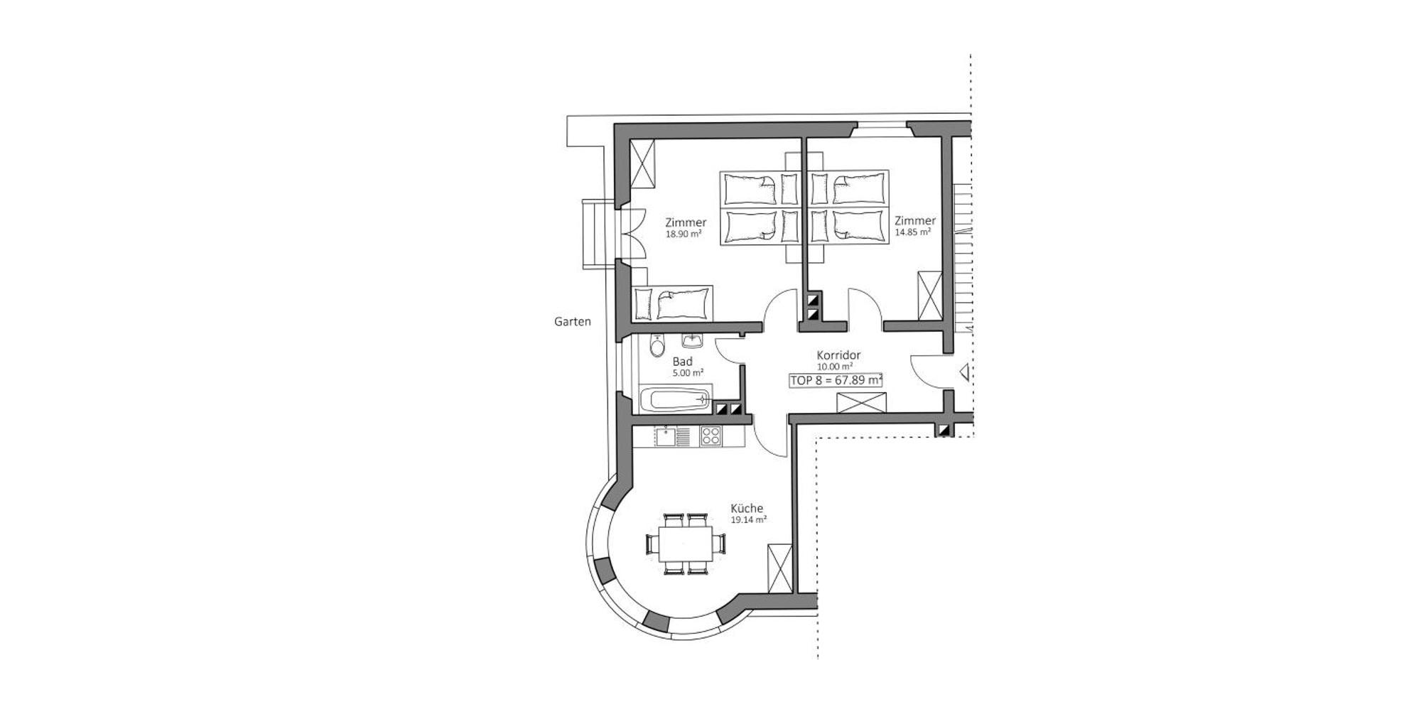 Ferienwohnung Koenigspudel Nauders Bagian luar foto